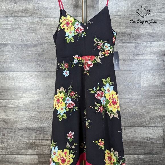 Lulus V Neck Spaghetti Strap Dress Size L - Picture 1 of 8